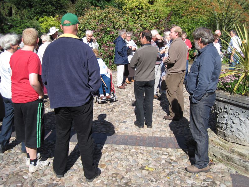 Visit by Hankelow Amenities Group to Hodnet Hall Gardens in September 2010